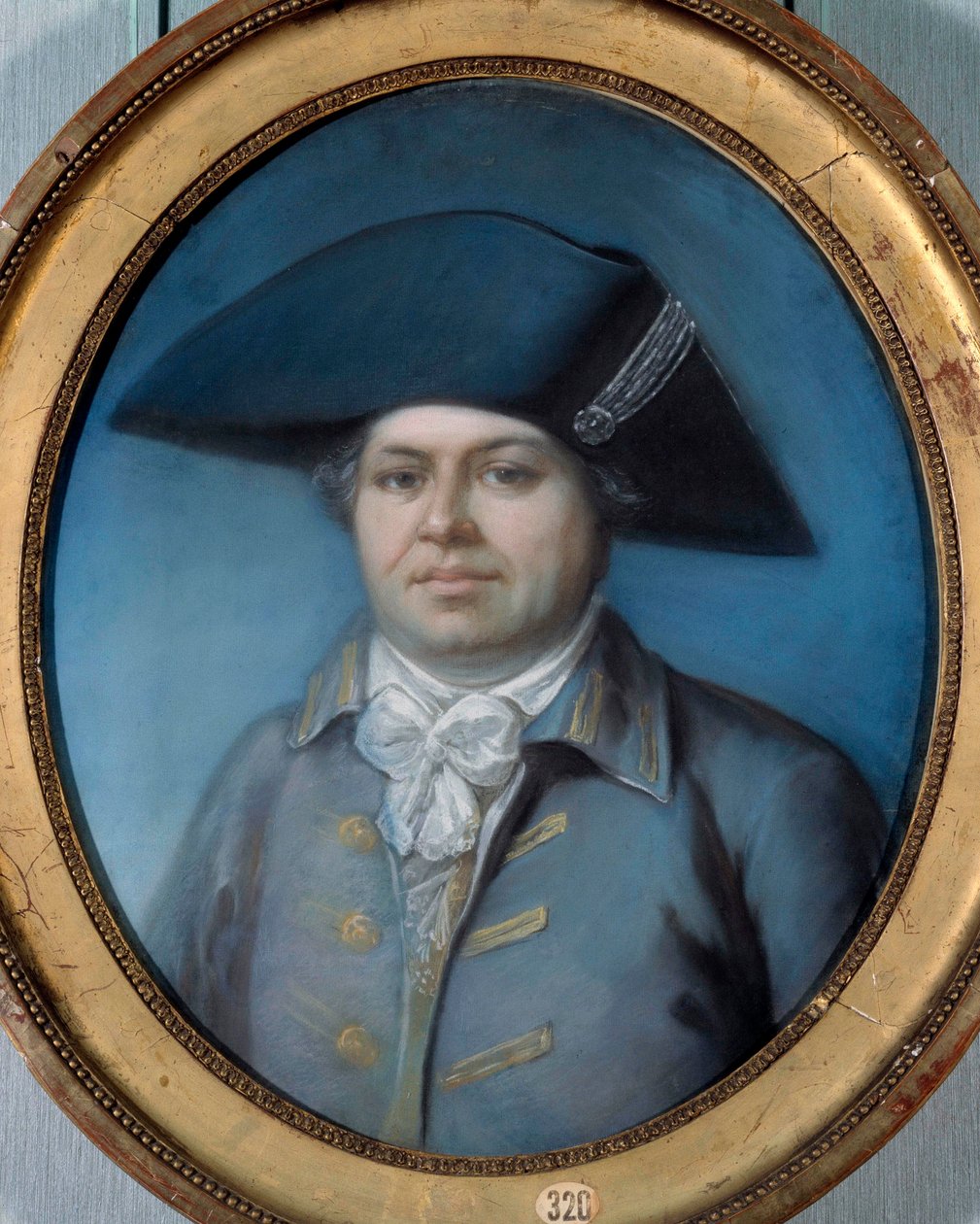 Porträt von Georges Cadoudal (1771-1804), einer der berühmtesten Chouans. Gemälde von Joseph Ducreux (1735-1802). 18. Jahrhundert. Orléans, Museum der Schönen Künste von Joseph Ducreux