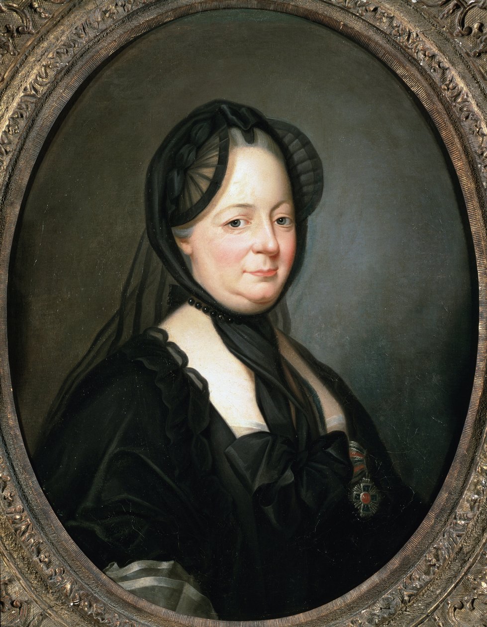 Porträt von Maria Theresia von Österreich, Kaiserin und Königin von Ungarn und Böhmen von Joseph Ducreux