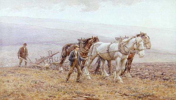 Pflügen der Hügel von Joseph Harold Swanwick