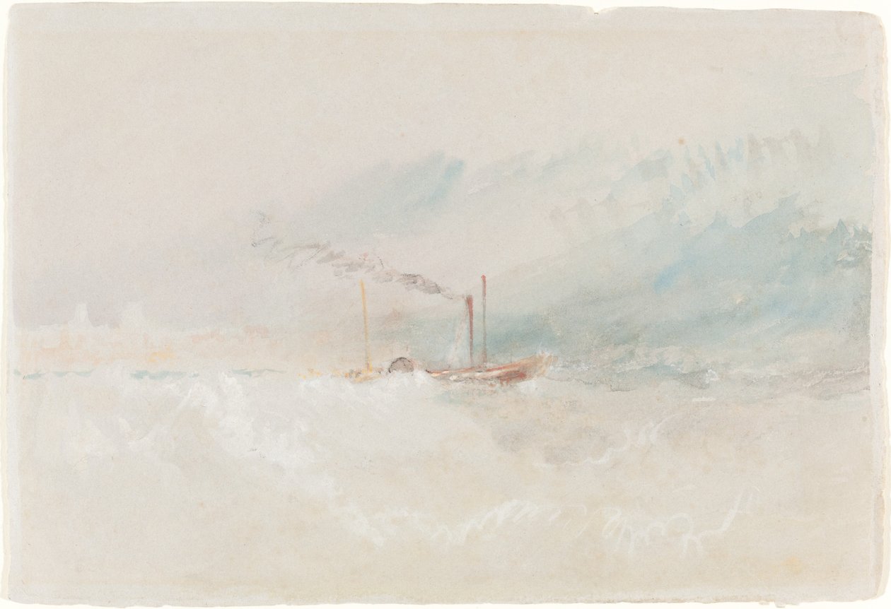 Ein Paketboot vor Dover von Joseph Mallord William Turner