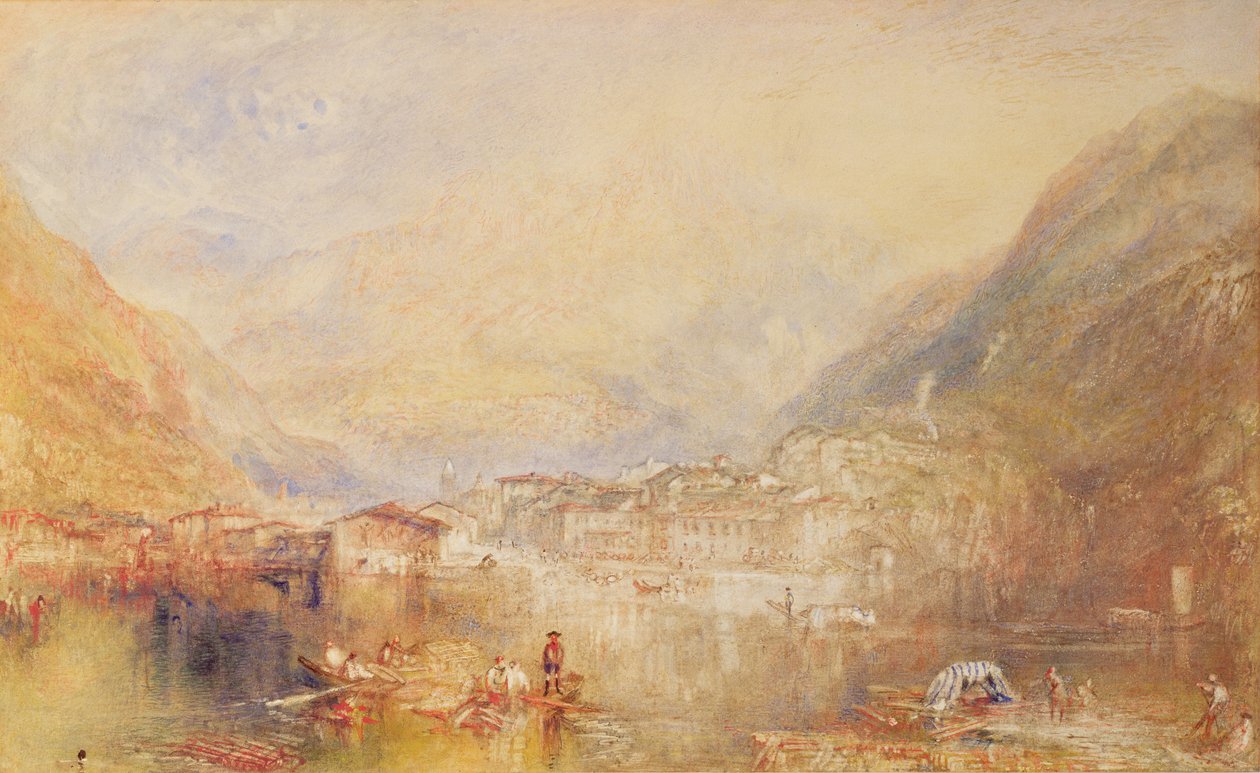 Brunnen vom Vierwaldstättersee, 1845 von Joseph Mallord William Turner