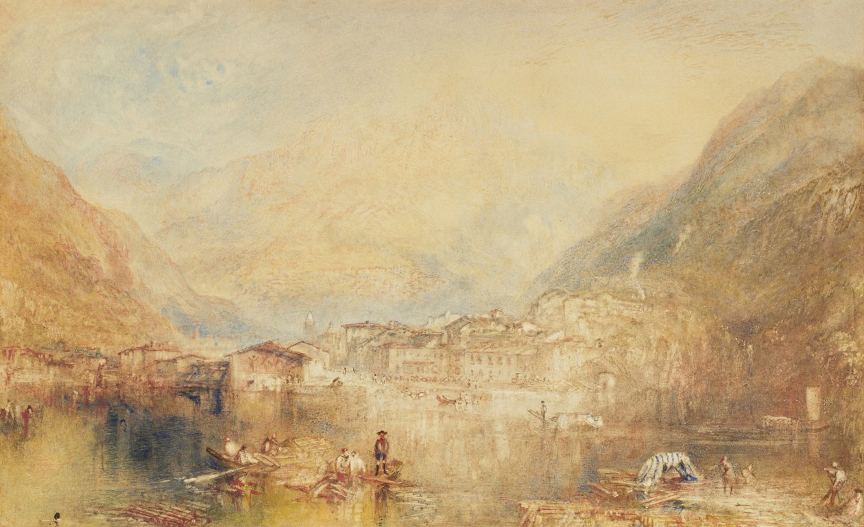 Brunnen vom Vierwaldstättersee, 1845 von Joseph Mallord William Turner