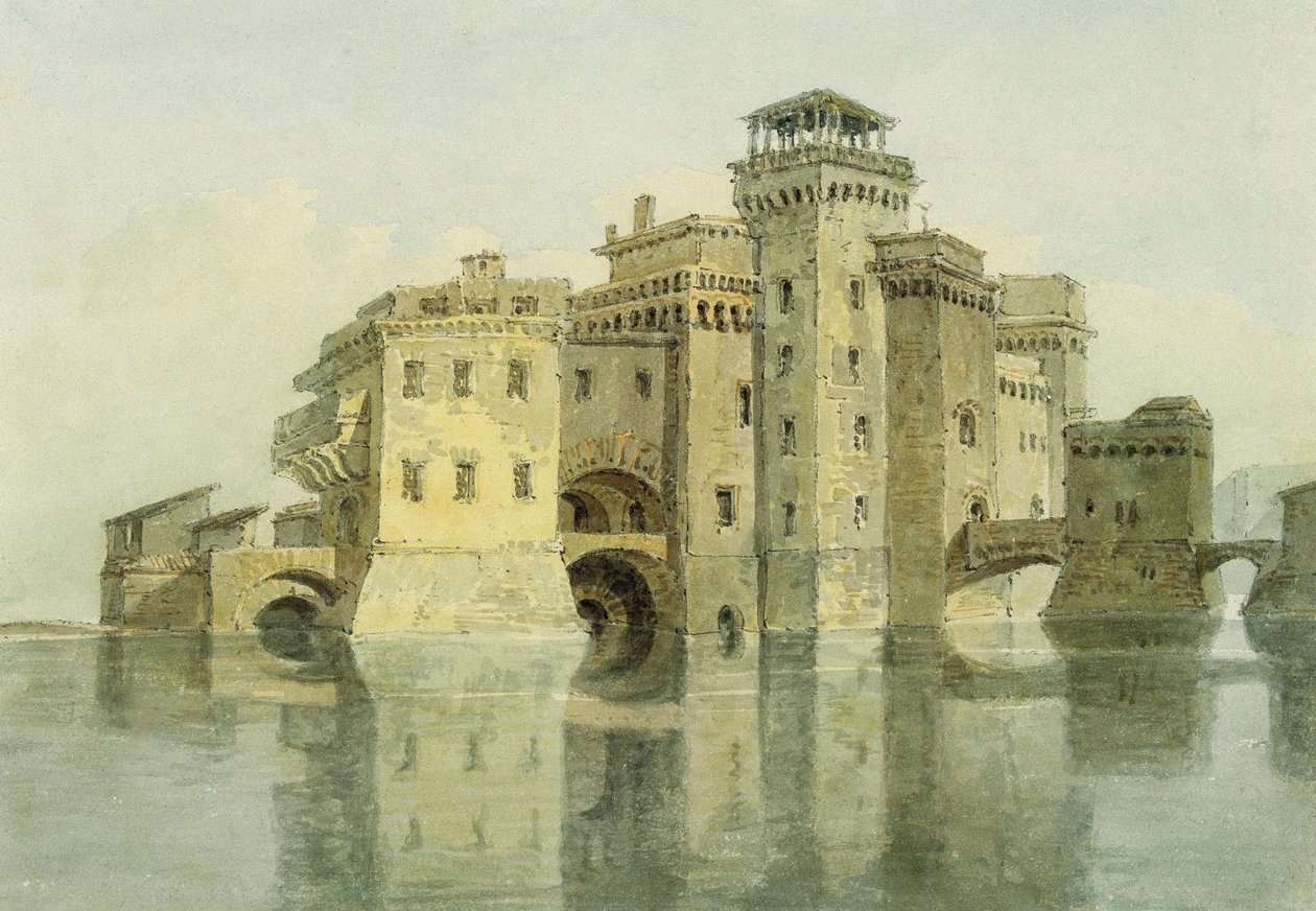 Schloss, Datum unbekannt von Joseph Mallord William Turner