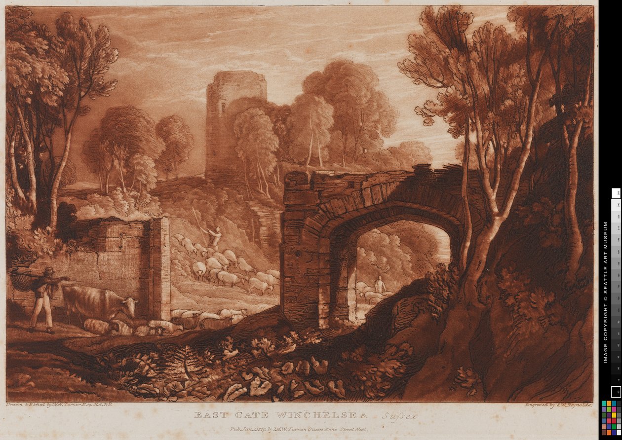 Osttor Winchelsea, Sussex von Joseph Mallord William Turner