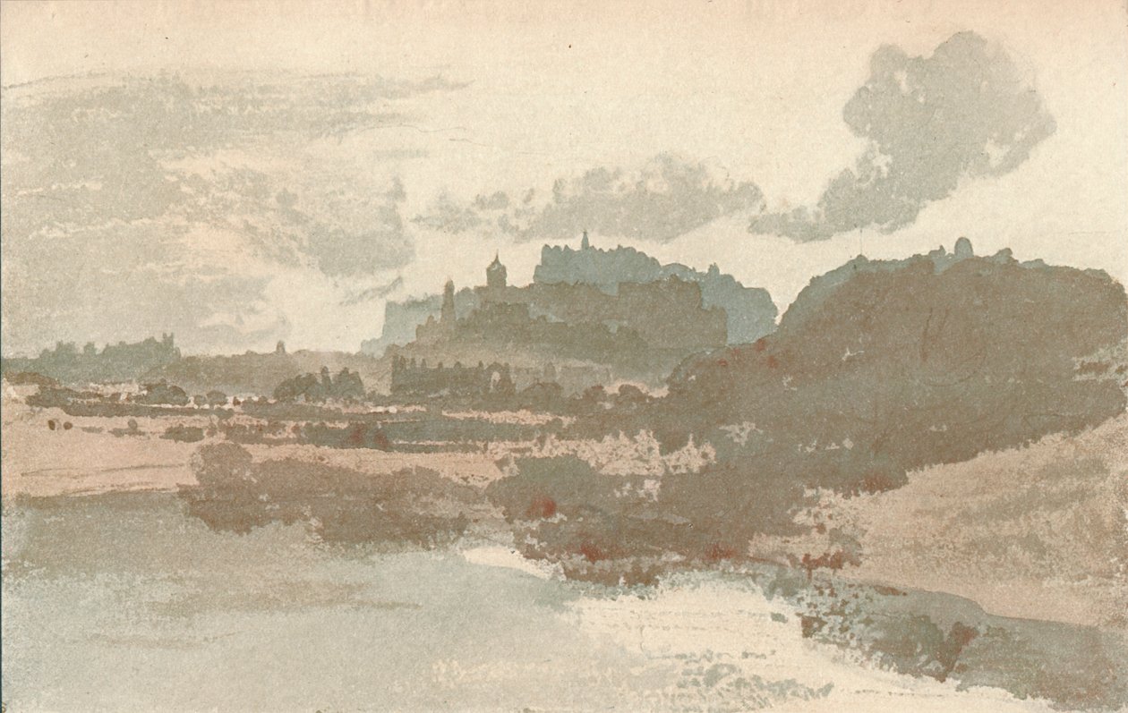 Edinburgh: Vom St. Margarets Loch, 1909 von Joseph Mallord William Turner