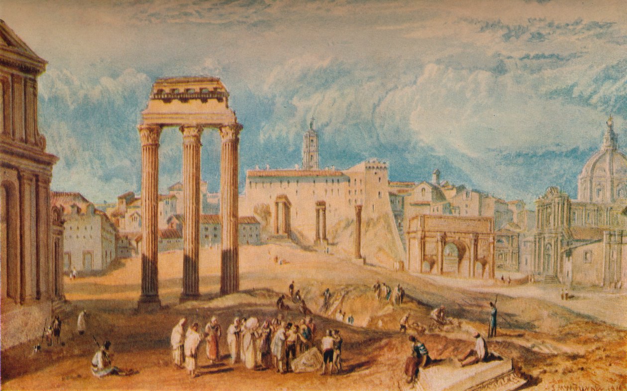 Forum Romanum, 1818, 1938 von Joseph Mallord William Turner