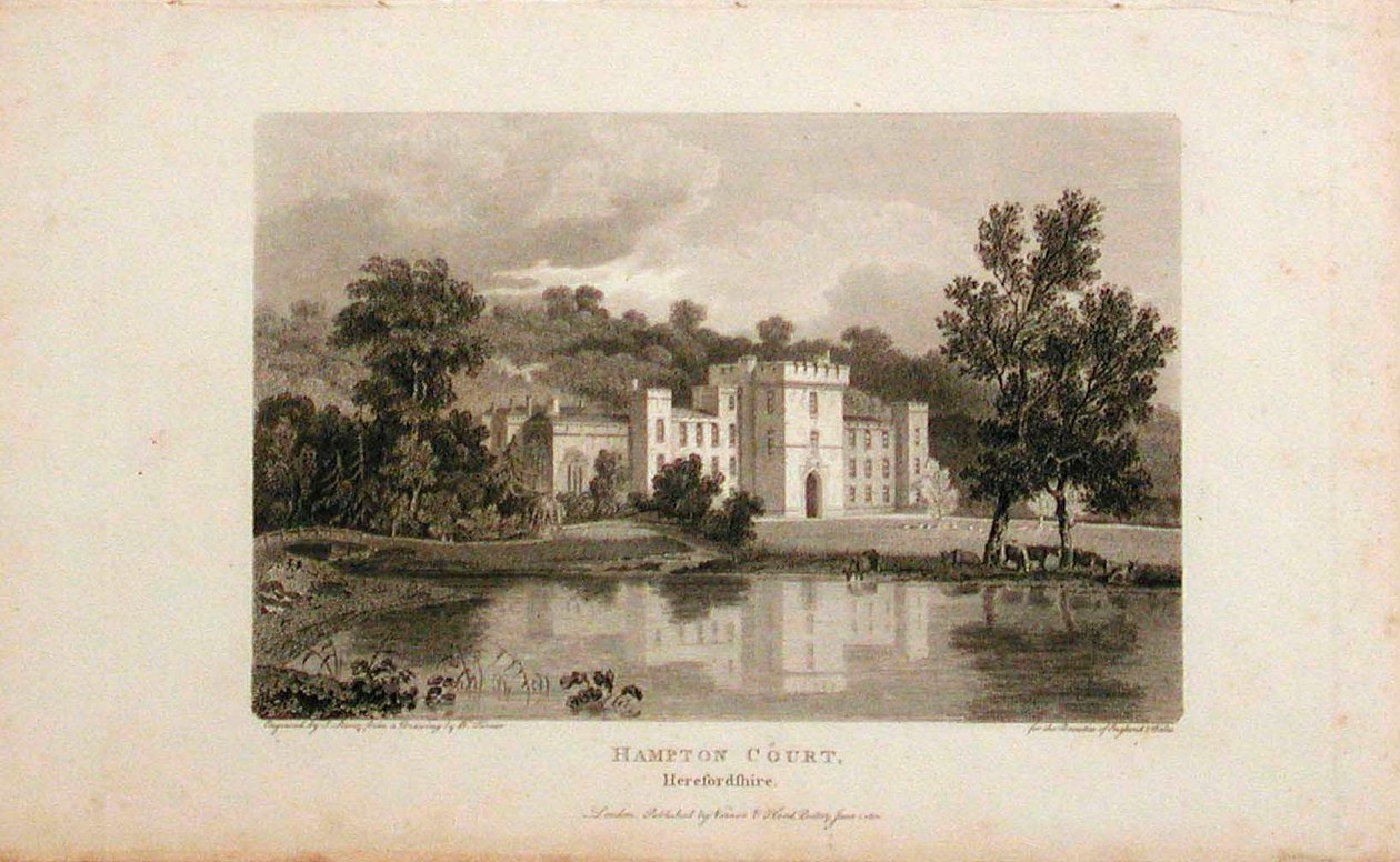 Hampton Court, Herefordshire von Joseph Mallord William Turner