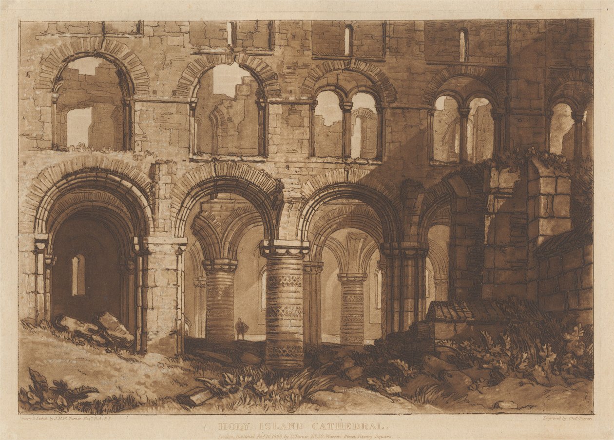 Kathedrale der Heiligen Insel von Joseph Mallord William Turner