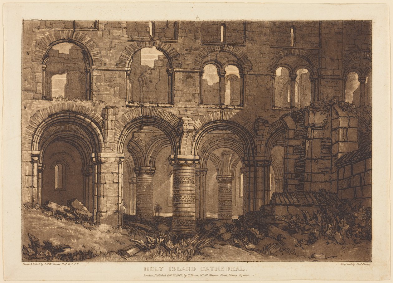 Kathedrale der Heiligen Insel von Joseph Mallord William Turner