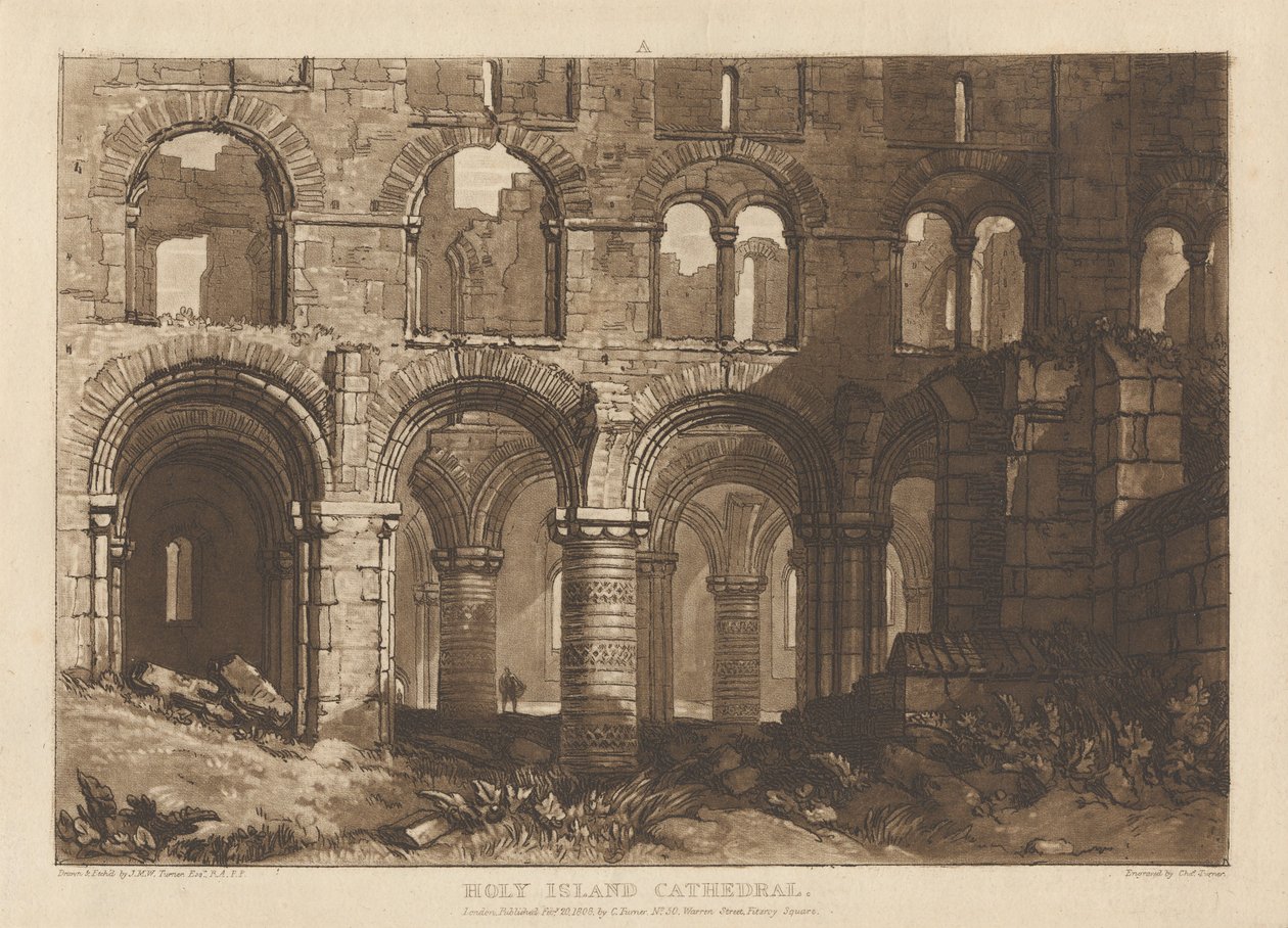 Kathedrale der Heiligen Insel von Joseph Mallord William Turner