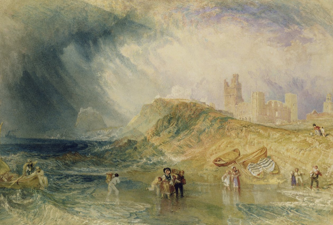 Holy Island, Northumberland, ca. 1820 von Joseph Mallord William Turner