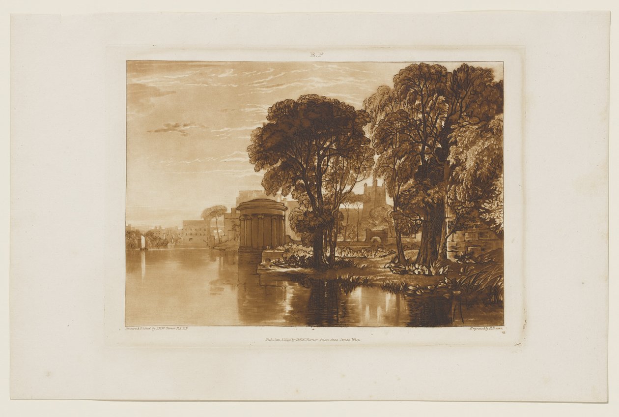 Isleworth von Joseph Mallord William Turner