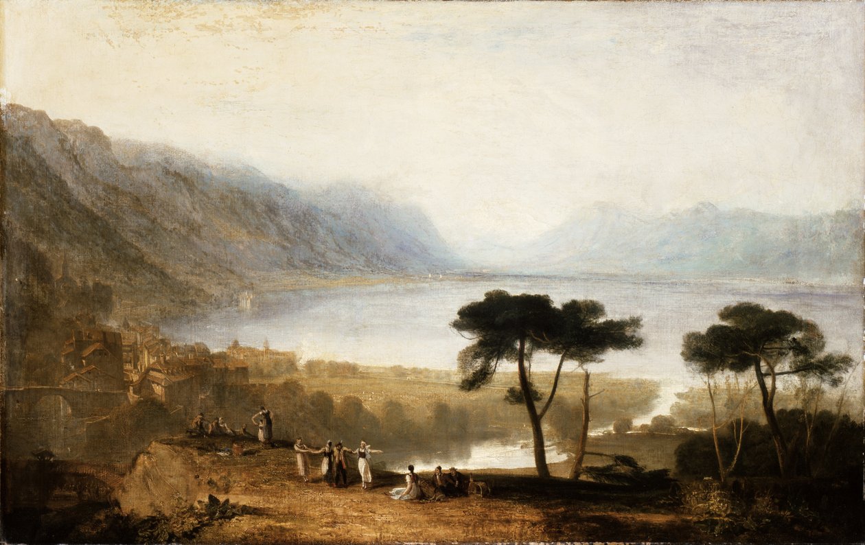 Genfersee von Montreux von Joseph Mallord William Turner
