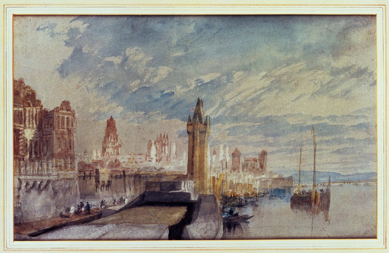 Mainz am Rhein von Joseph Mallord William Turner