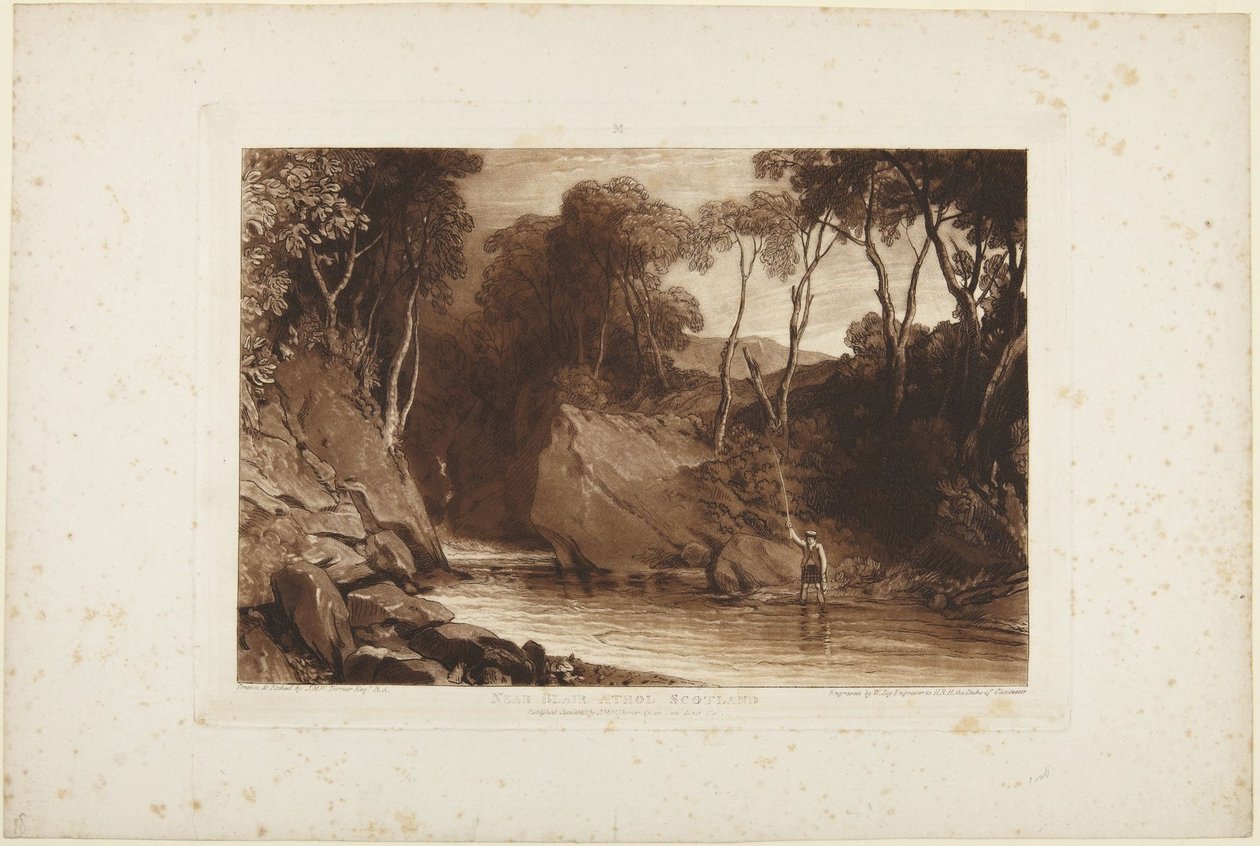In der Nähe von Blair Athol, Schottland von Joseph Mallord William Turner