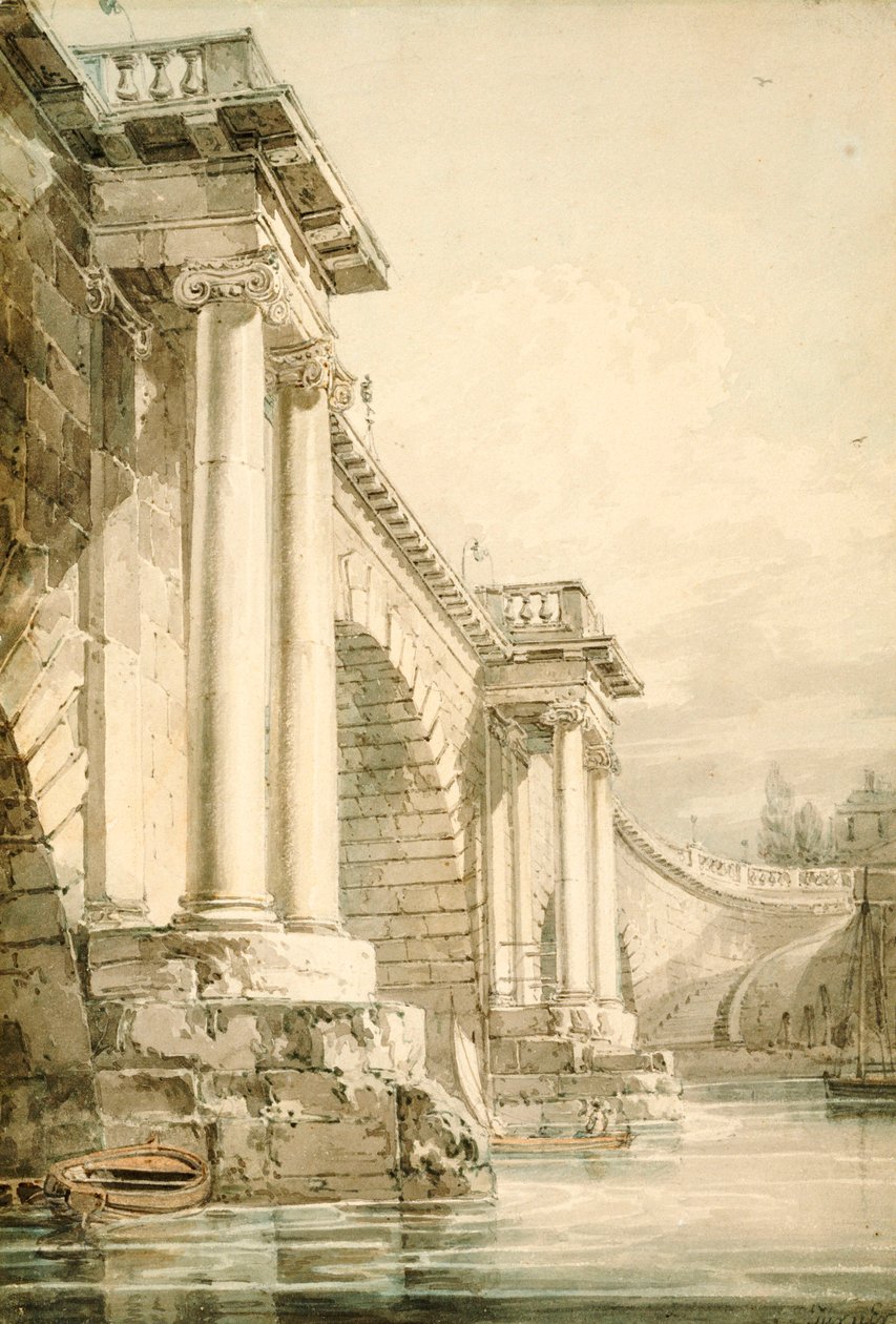 Die alte Blackfriars-Brücke von Joseph Mallord William Turner