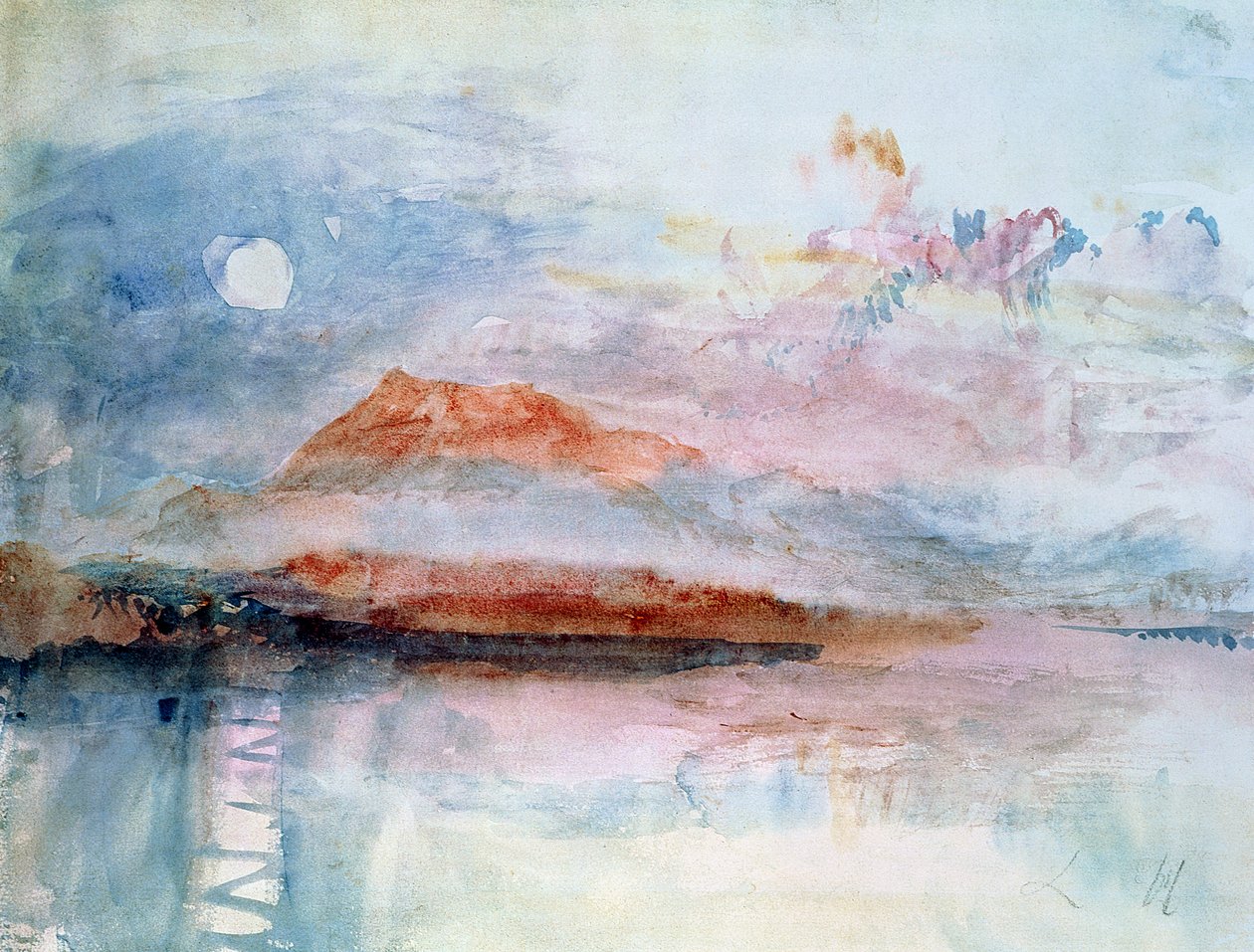 Righi, nach 1830 von Joseph Mallord William Turner