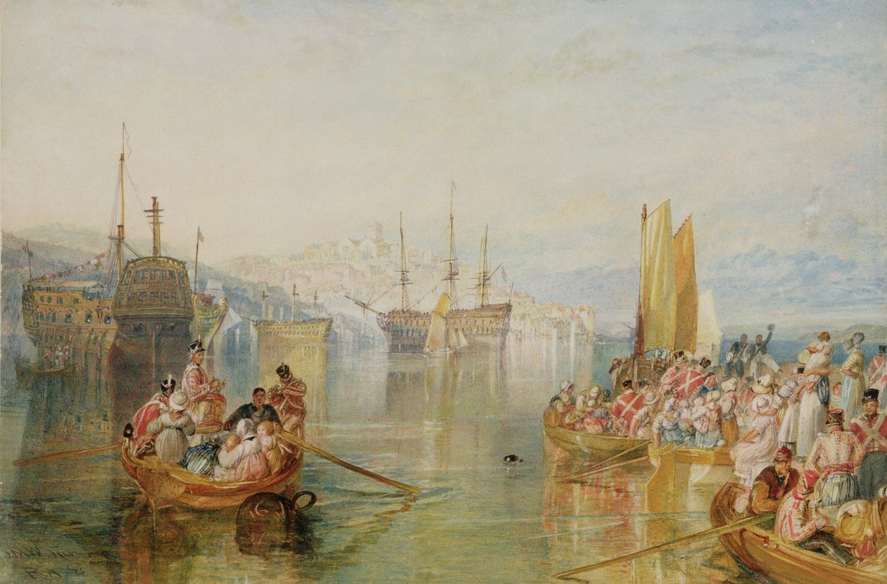 Saltash, Cornwall, 1825 von Joseph Mallord William Turner