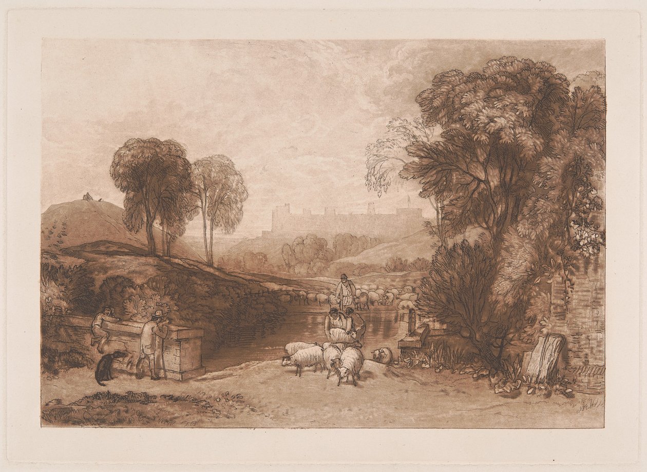 Schafwäsche, Windsor von Joseph Mallord William Turner