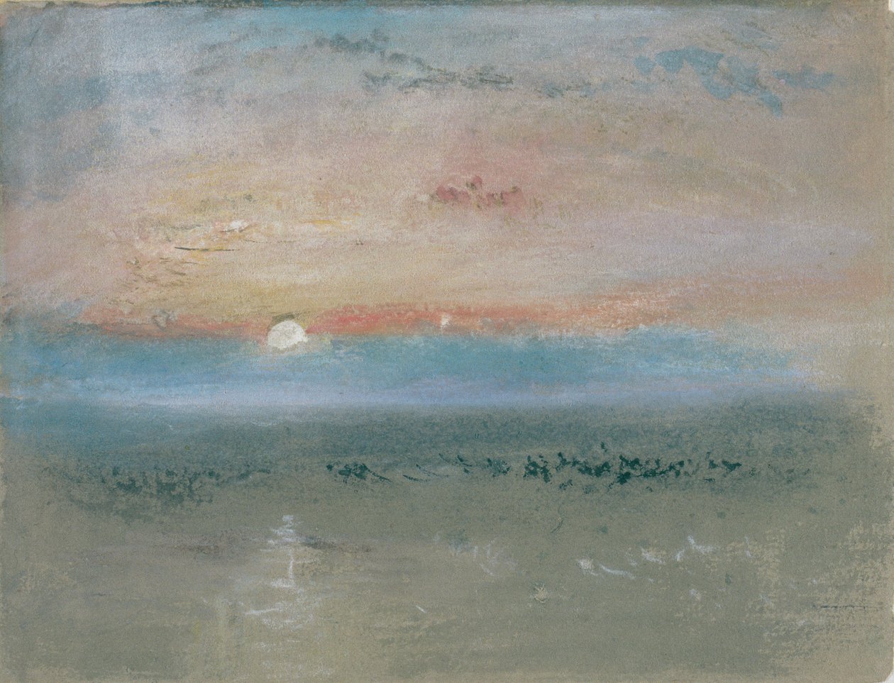 Sonnenuntergang, ca. 1830 von Joseph Mallord William Turner