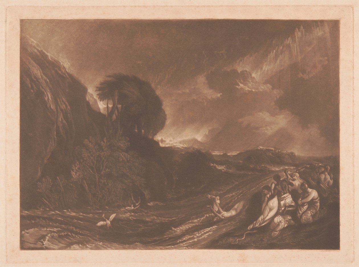 Die Sintflut von Joseph Mallord William Turner
