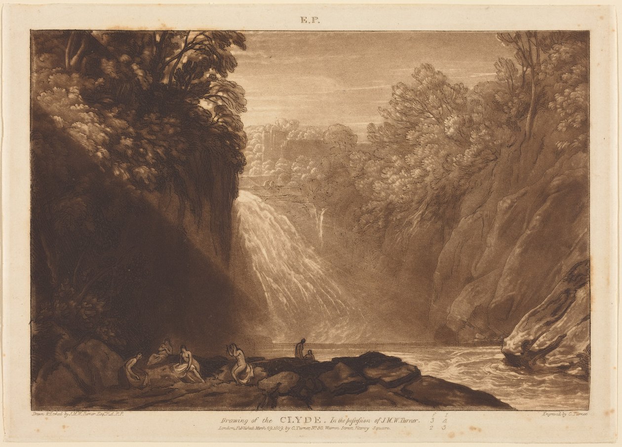 Der Fall des Clyde von Joseph Mallord William Turner