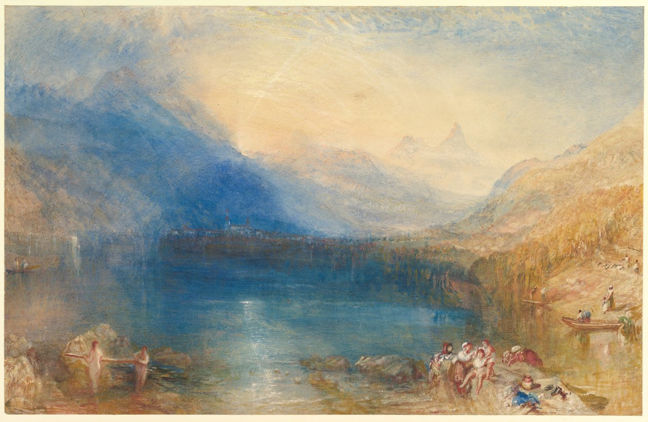 Der Zugersee von Joseph Mallord William Turner