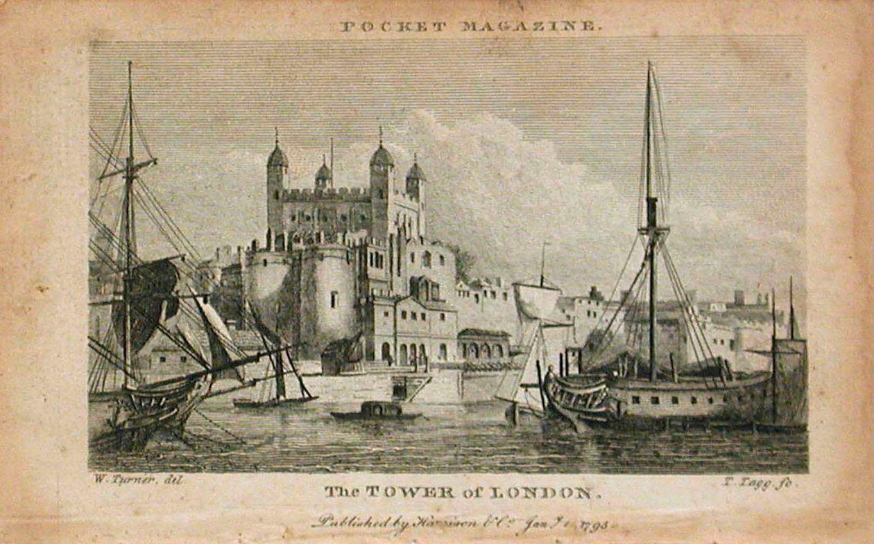 Der Tower von London von Joseph Mallord William Turner