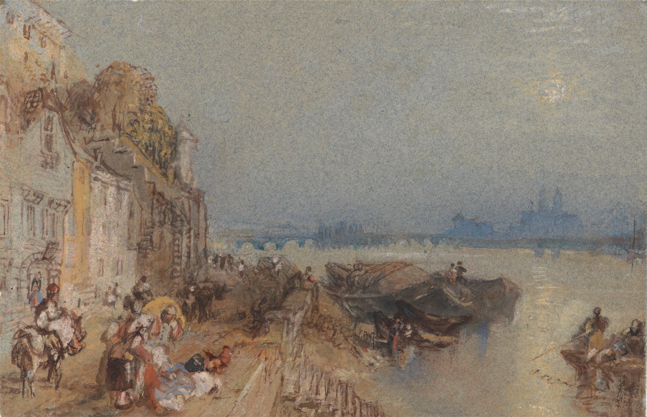 Tours, rückblickend von Joseph Mallord William Turner
