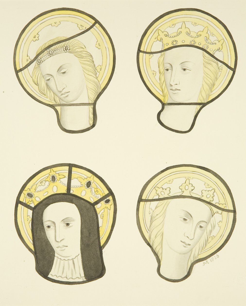 Buntglasfenster im Ostfenster, Nordquerhaus von St. Mary Redcliffe von Joseph Manning