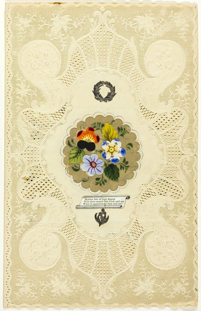 Edle Jungfrau von hohem Rang (Valentinstag) von Joseph Mansell