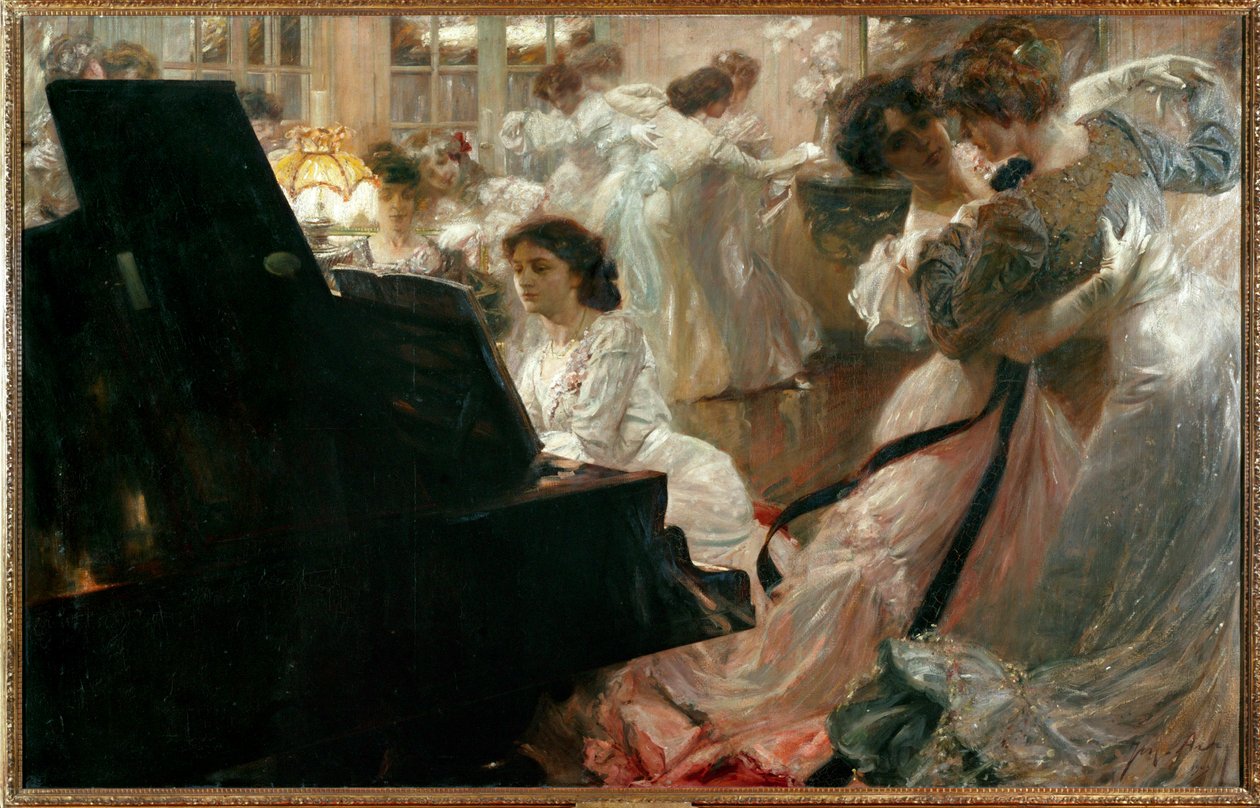 Ein Ball nur für Mädchen von Joseph Marius Avy