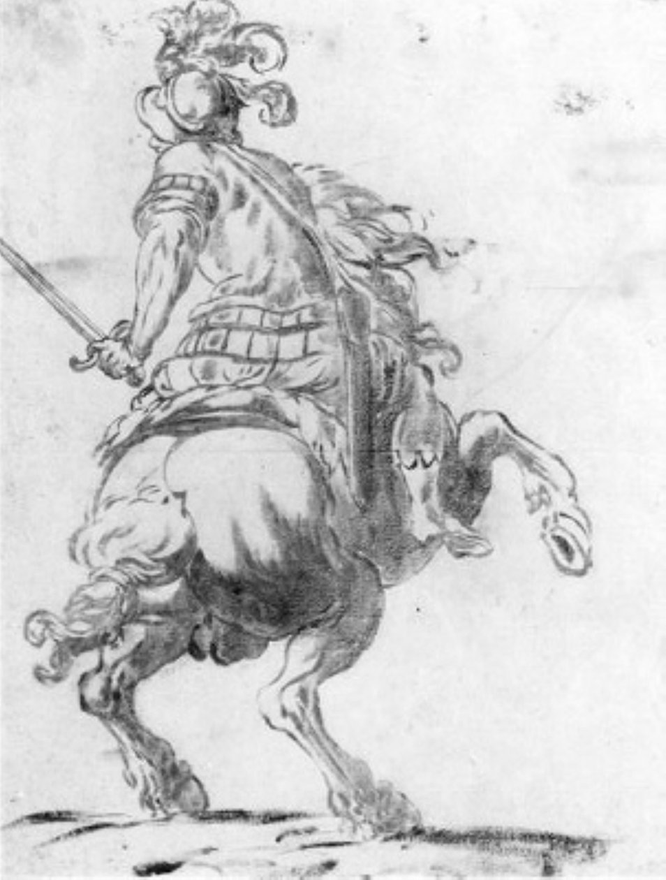 Reiter in antikem Kostüm von Joseph Parrocel