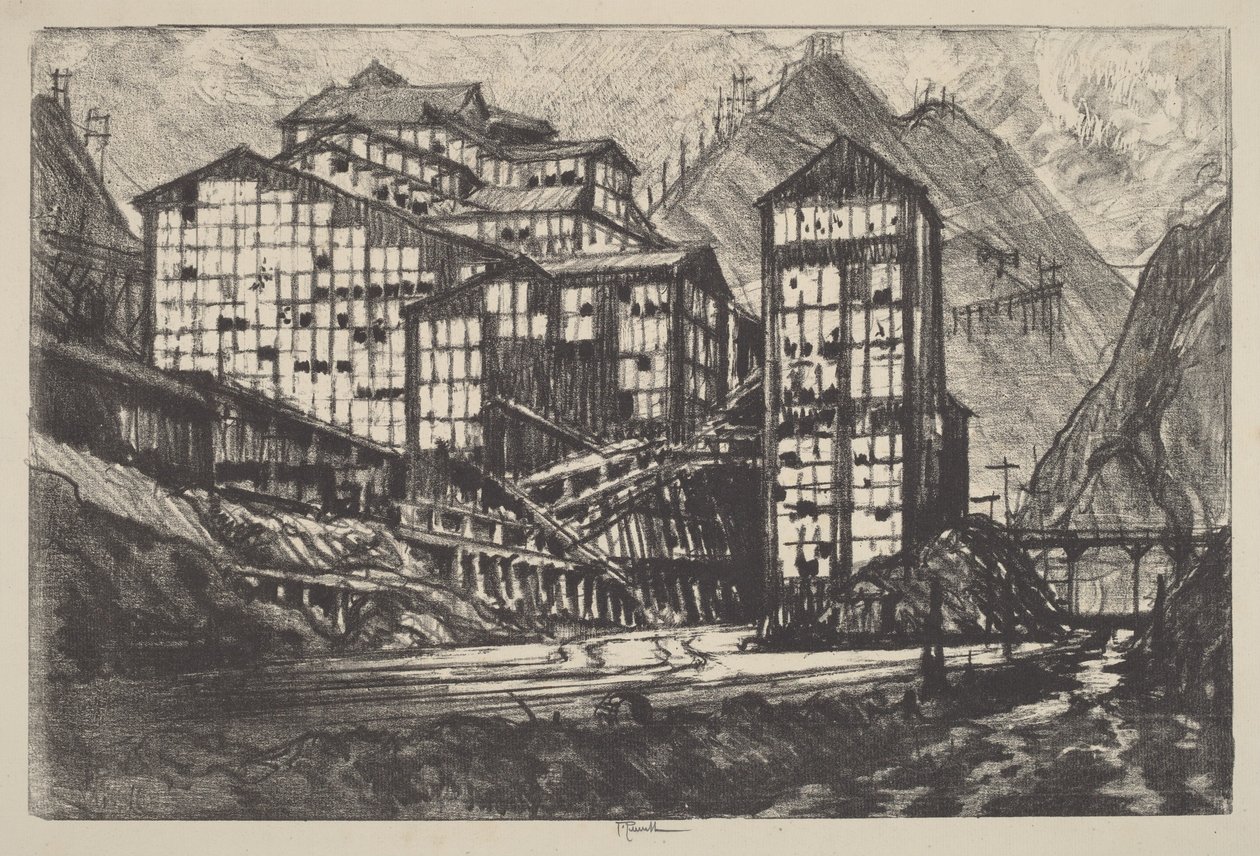 Alter Millionär von Joseph Pennell