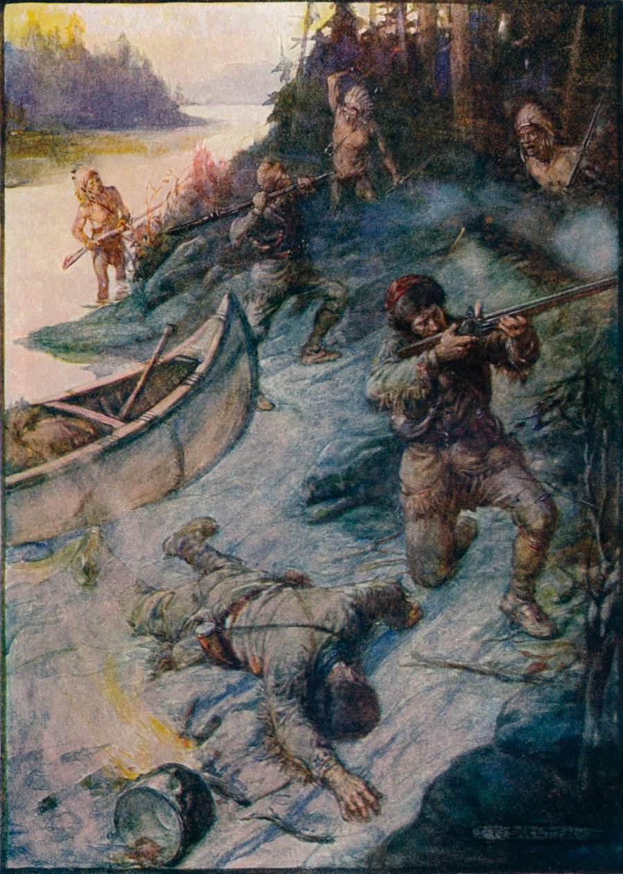 Niemand war sicher, kein Leben war sicher, 1908, um 1920 von Joseph Ratcliffe Skelton