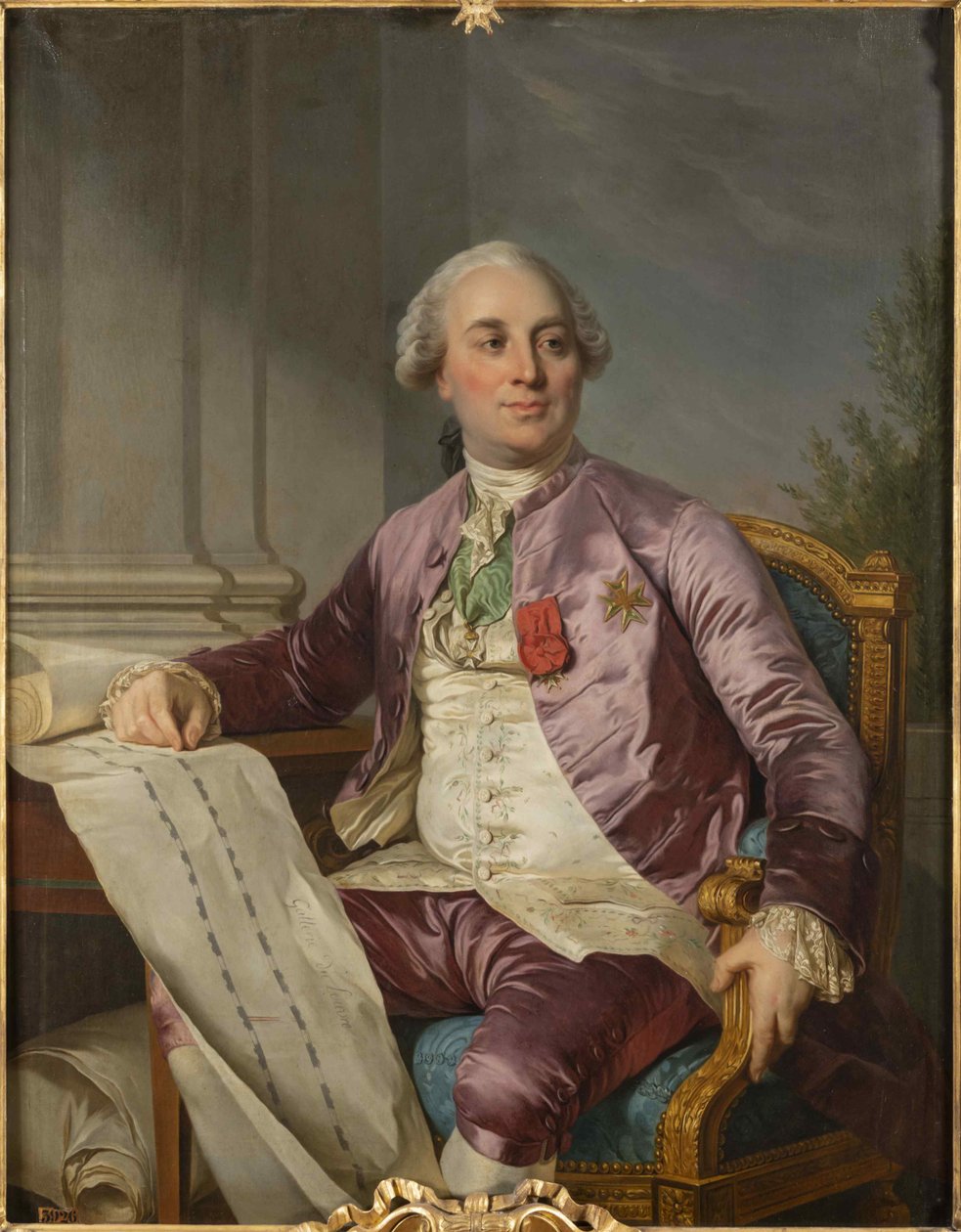 Charles Claude Flahaut de La Billarderie, Graf von Angiviller, 1730-1809, 1779 von Joseph Siffred Duplessis