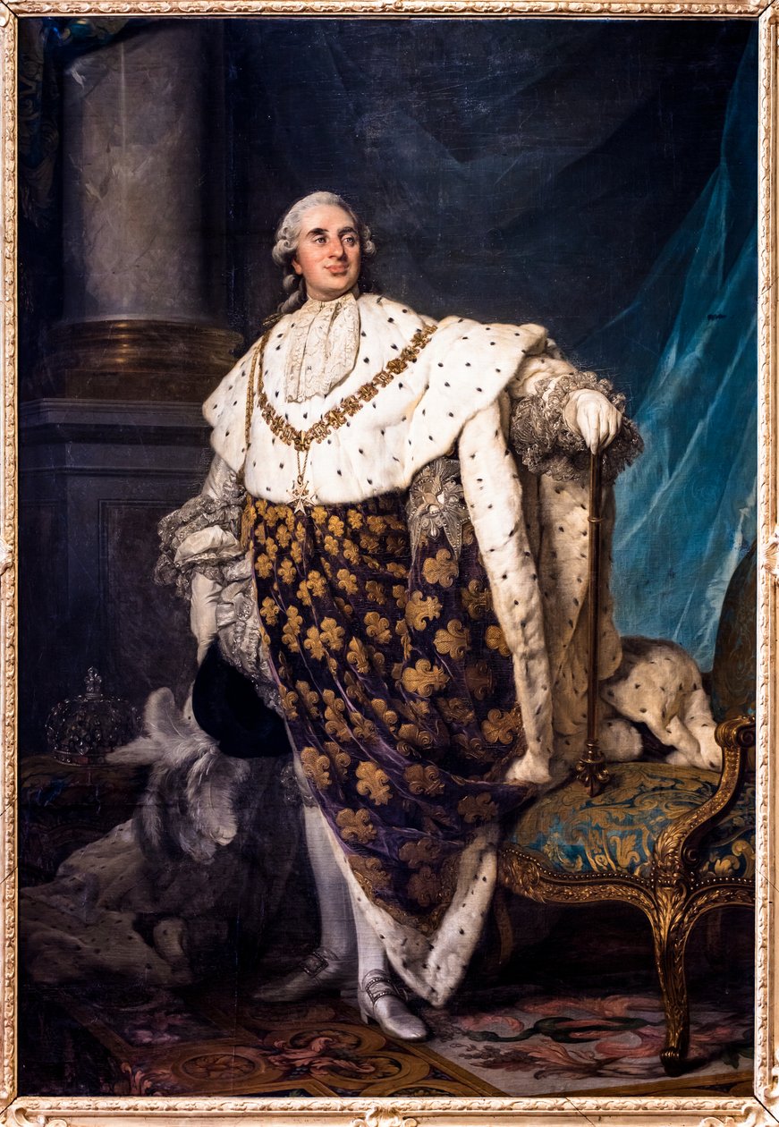 Porträt von Ludwig XVI. von Joseph Siffred Duplessis