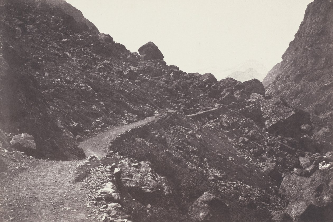 Saint-Sauveur. Pfad zum Chaos führend nach Gavarnie von Joseph Vigier