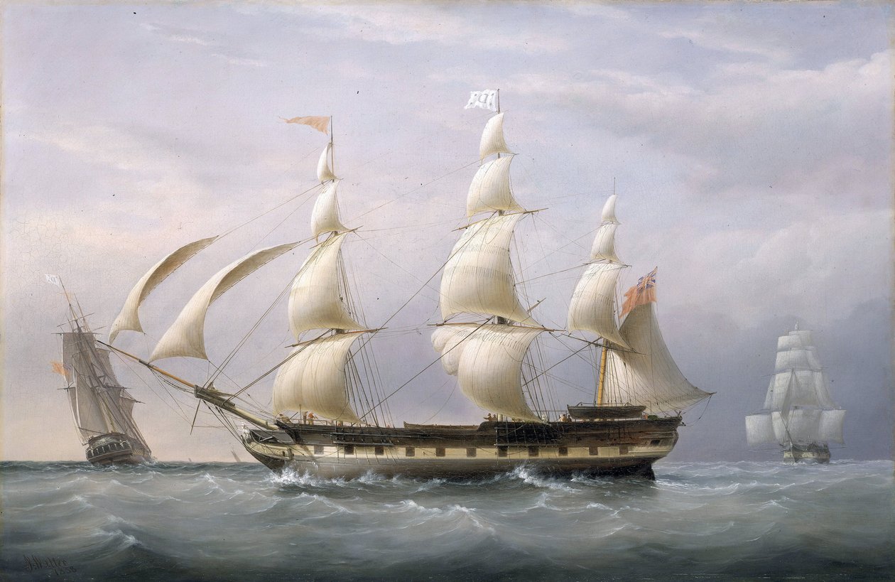 Das Schiff der East India Company 