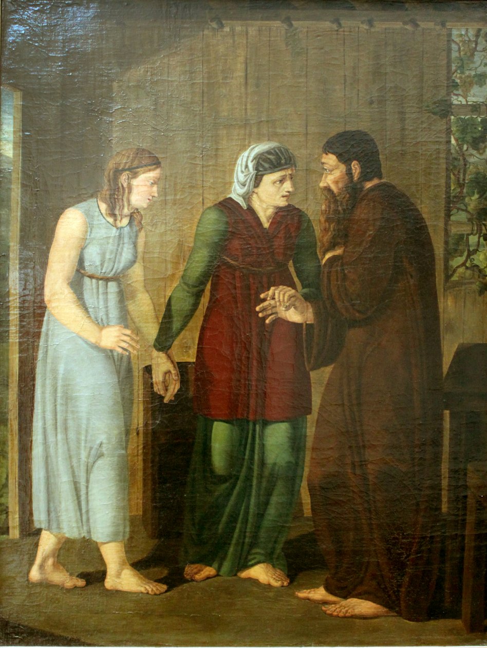 Zuführung der Hagar von Joseph Wintergerst