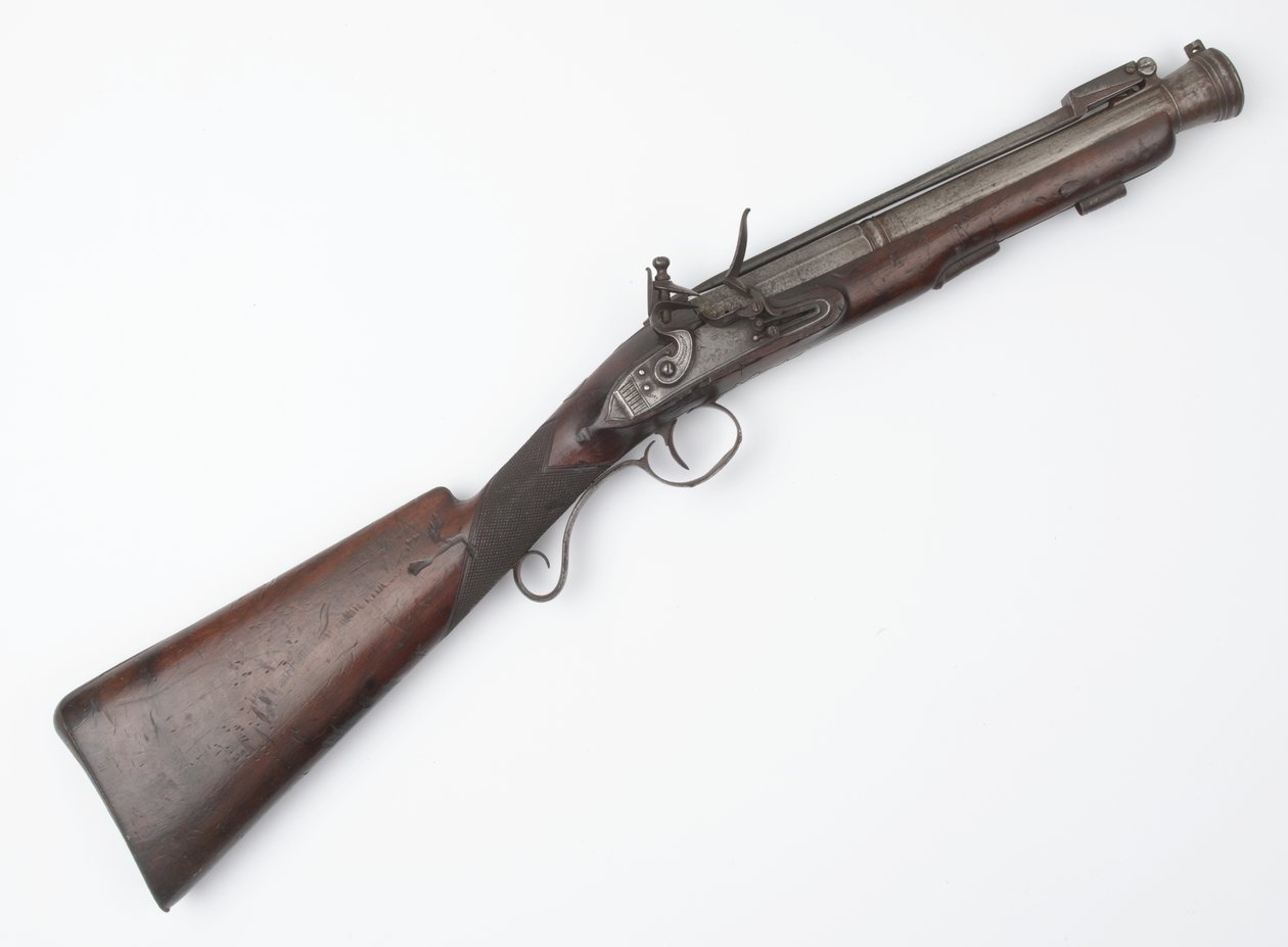 Donnerbüchse mit Federbajonett, ausgegeben an irische Freiwillige, ca. 1815 von Joseph Wood