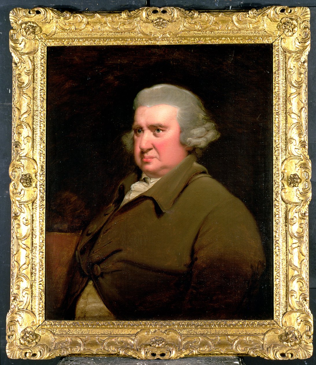 Porträt von Dr. Erasmus Darwin, (1731-1802) Wissenschaftler, Erfinder und Dichter, Großvater von Charles Darwin, 1792-93 von Joseph Wright of Derby