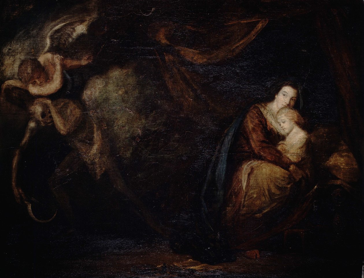 Genesung von Krankheit, eine Allegorie von Joshua Reynolds