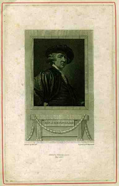 Porträt von Sir Joshua Reynolds, graviert von N. Schiavonetti, veröffentlicht 1810 von Joshua (after) Reynolds
