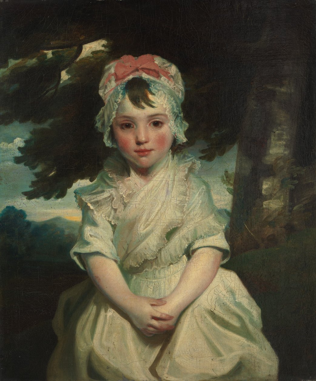 Georgiana Augusta Frederica Elliott 1782-1813, später Lady Charles Bentinck, 1784 von Joshua Reynolds