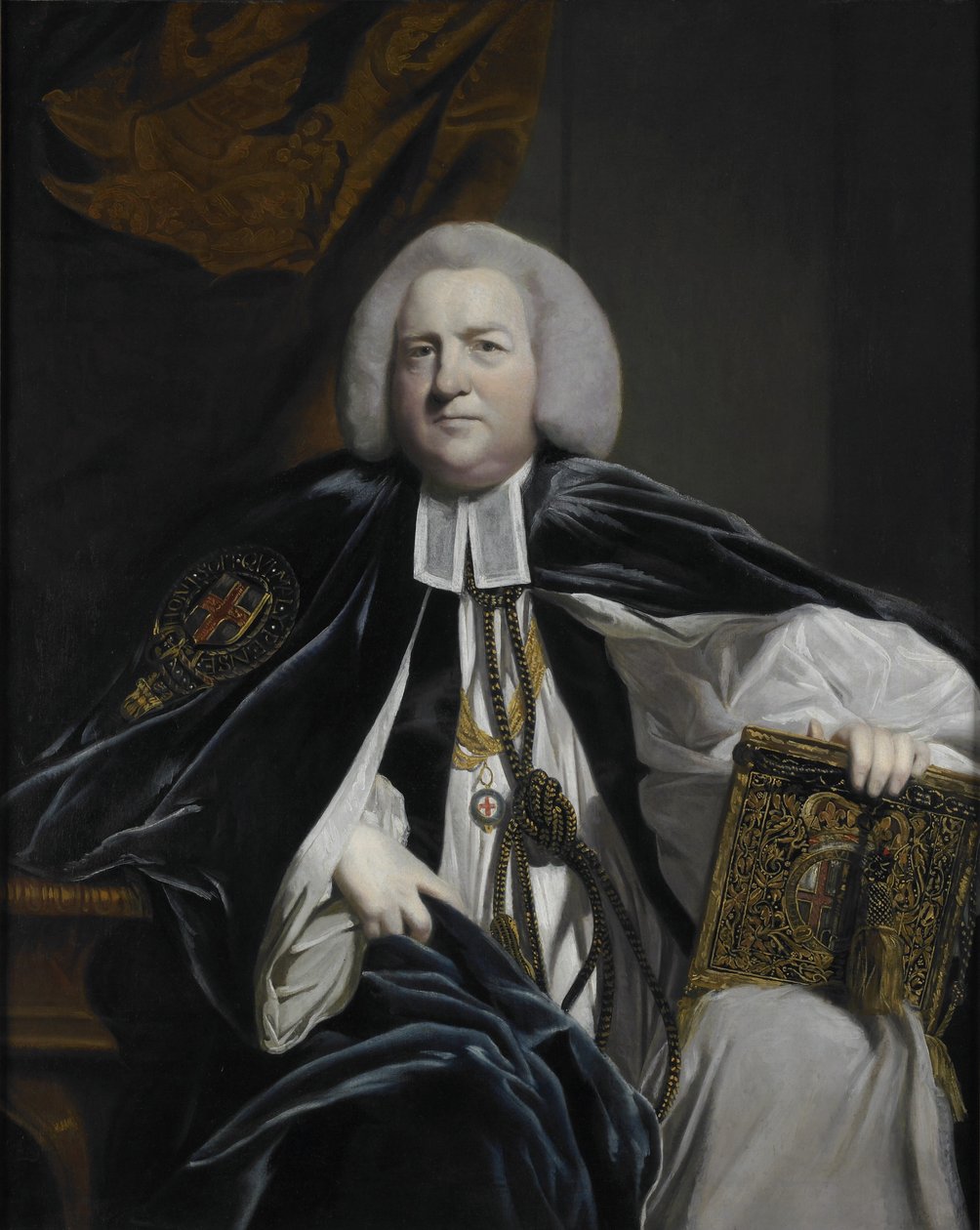 Robert Hay Drummond, D. D. Erzbischof von York und Kanzler des Hosenbandordens von Joshua Reynolds