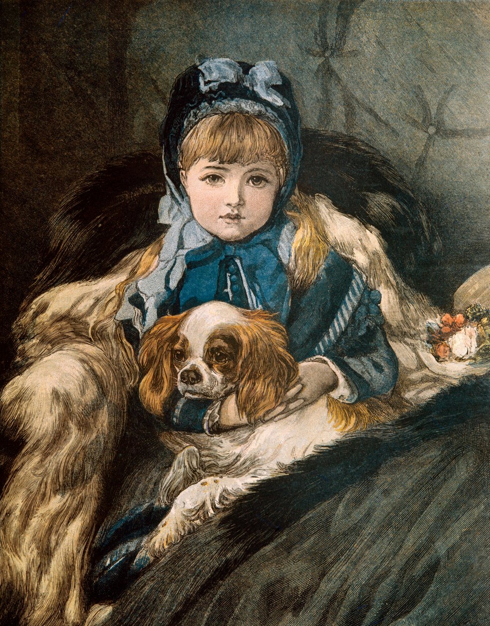 Mädchen und ihr Hund von Josse Photo