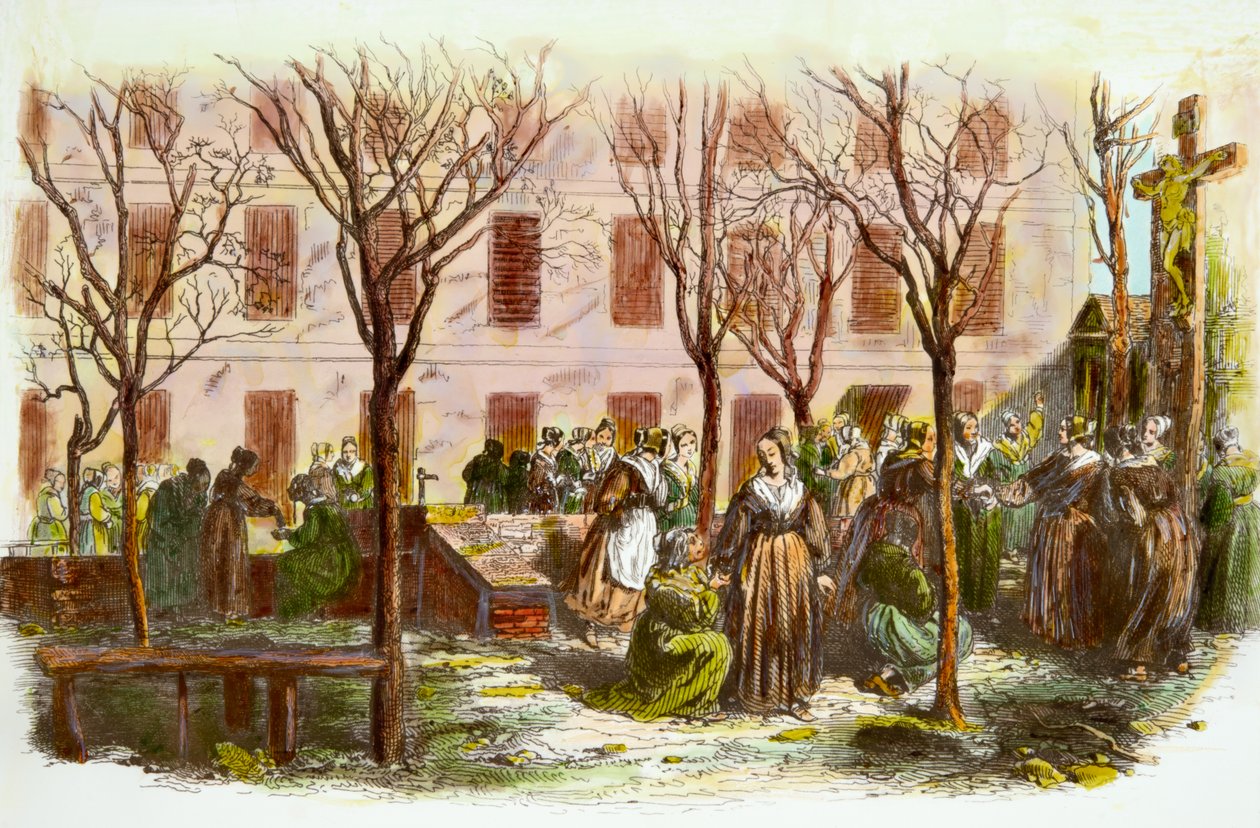 Das Gefängnis St. Lazare von Josse Photo