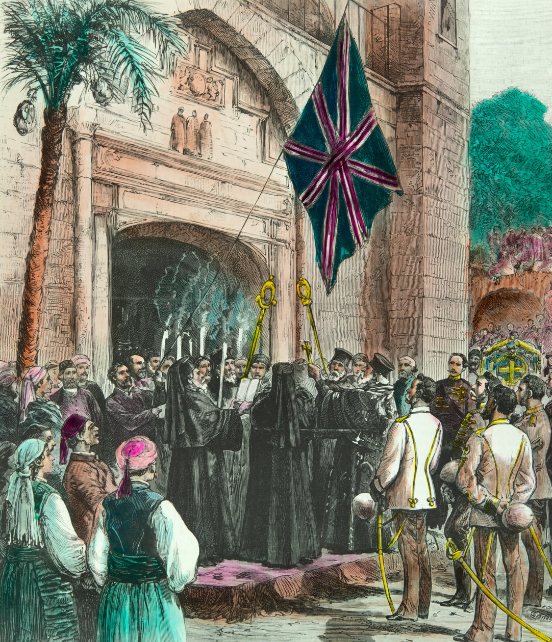 Besetzung Zyperns durch die Engländer von Josse Photo