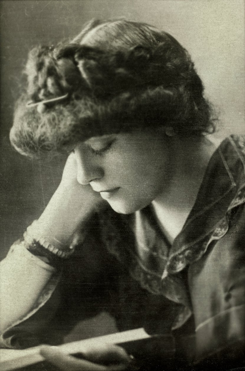 Porträt von Lucie Delarue Mardrus von Josse Photo
